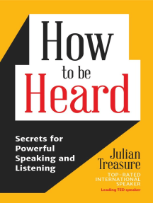 Read How to be Heard Online by Julian Treasure | Books