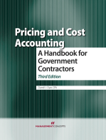 Pricing and Cost Accounting: A Handbook for Government Contractors