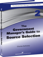 The Government Manager's Guide to Source Selection: GMEL series