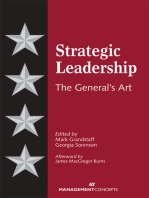 Strategic Leadership: The General's Art