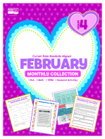 February Monthly Collection, Grade 4