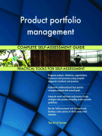 Product portfolio management Complete Self-Assessment Guide