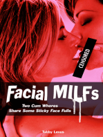 Facial MILFs, Two Cum Whores Share Some Sticky Face Fulls