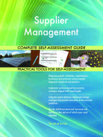 Supplier Management Complete Self-Assessment Guide