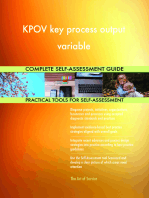 KPOV key process output variable Complete Self-Assessment Guide