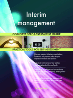 Interim management Complete Self-Assessment Guide