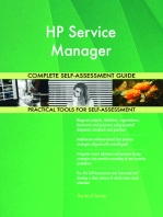 HP Service Manager Complete Self-Assessment Guide