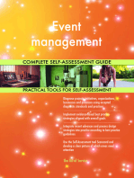 Event management Complete Self-Assessment Guide