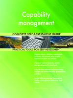 Capability management Complete Self-Assessment Guide