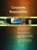 Corporate Responsibility Complete Self-Assessment Guide