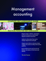 Management accounting Complete Self-Assessment Guide