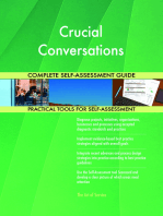 Crucial Conversations Complete Self-Assessment Guide