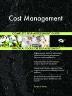 Cost Management Complete Self-Assessment Guide