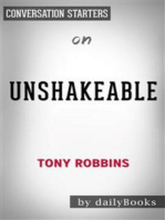 Unshakeable: Your Financial Freedom Playbook by Tony Robbins​​​​​​​ | Conversation Starters