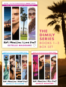 Read The Did I Mention I Love You Trilogy Online By Estelle Maskame Books