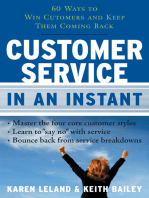 Customer Service In An Instant