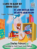 I Love to Keep My Room Clean Eu amo deixar meu quarto arrumado (English Portuguese Kids Book ): English Portuguese Bilingual Collection