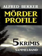 Sammelband Alfred Bekker Krimis 5 Mörder-Profile