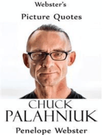 Webster's Chuck Palahniuk Picture Quotes