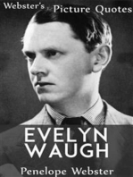 Webster's Evelyn Waugh Picture Quotes