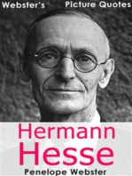Webster's Hermann Hesse Picture Quotes