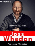 Webster's Joss Whedon Picture Quotes
