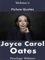 Webster's Joyce Carol Oates Picture Quotes
