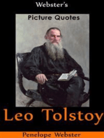 Webster's Leo Tolstoy Picture Quotes