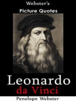 Webster's Leonardo da Vinci Picture Quotes