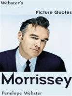Webster's Morrissey Picture Quotes