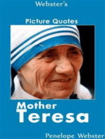 Webster's Mother Teresa Picture Quotes