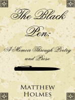 The Black Pen: A Memoir Through Poetry and Prose