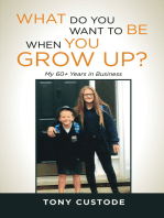 What Do You Want Be When You Grow Up?