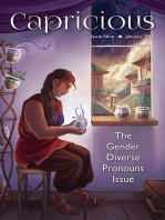 Capricious Issue 9: Gender Diverse Pronouns: Capricious, #9