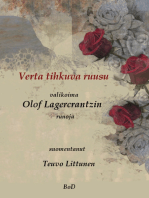 Verta tihkuva ruusu: valikoima Olof Lagercrantzin runoja suomeksi