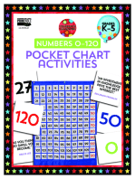 Celebrate Learning Numbers 0-120 Pocket Chart Activities