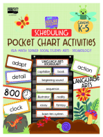 Nature Explorers Scheduling Pocket Chart Activities