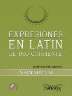 Expresiones en latín de uso corriente