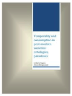 Temporality and consumption in post-modern societies: ontologies, paradoxes