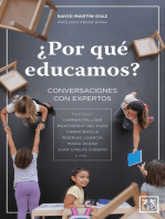 ¿Por qué educamos?: Conversaciones con expertos