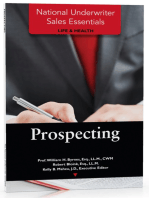 National Underwriter Sales Essentials (Life & Health): Prospecting