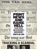 Print News and Raise Hell: The Daily Tar Heel and the Evolution of a Modern University