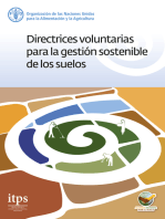 Directrices voluntarias para la gestión sostenible de los suelos