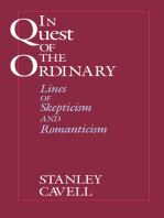In Quest of the Ordinary