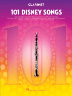 101 Disney Songs: for Clarinet