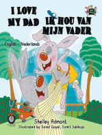 I Love My Dad Ik hou van mijn vader (Dutch Children's Book)