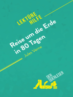 Reise um die Erde in 80 Tagen von Jules Verne (Lektürehilfe): Detaillierte Zusammenfassung, Personenanalyse und Interpretation