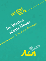 Im Westen nichts Neues von Erich Maria Remarque (Lektürehilfe): Detaillierte Zusammenfassung, Personenanalyse und Interpretation