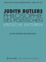 Judith Butlers Philosophie des Politischen: Kritische Lektüren