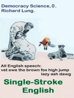 Single-stroke English (long edition)